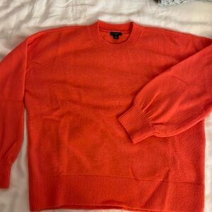 Ann Taylor Factory orange sweater size M